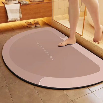 Bathroom Mat - Quick Drying, Non-Slip