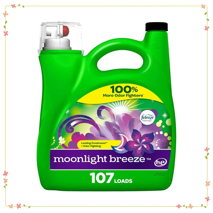 Liquid Laundry Detergent, Moonlight Breeze