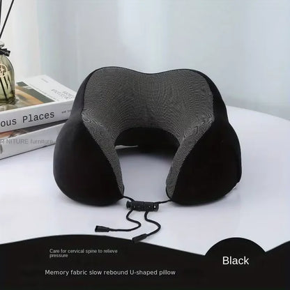 1pc U Travel Memory Cotton Pillow