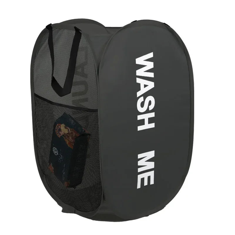 Portable Mesh Pop Up Laundry Hamper