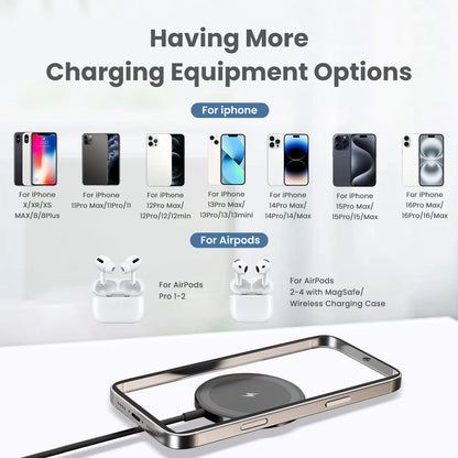 Magnetic Wireless Charger Fast Charging Dock Station
