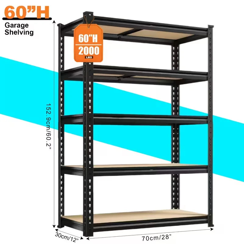 5-Tier Heavy Duty Shelving Unit
