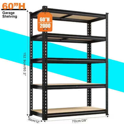 5-Tier Heavy Duty Shelving Unit