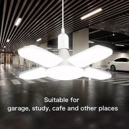 E27 Fan Shape Foldable 28W LED Bulb