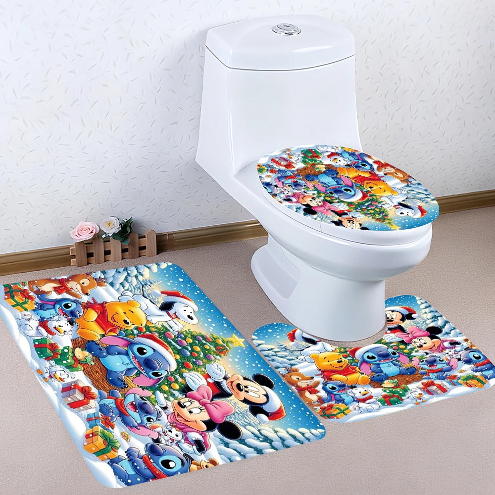 Disney Stitch Bathroom 4pc. Set