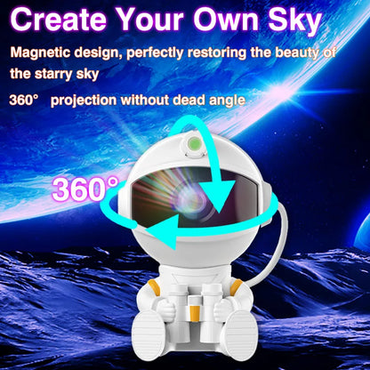 Astronaut Projector Galaxy Starry Night Lights for Bedroom