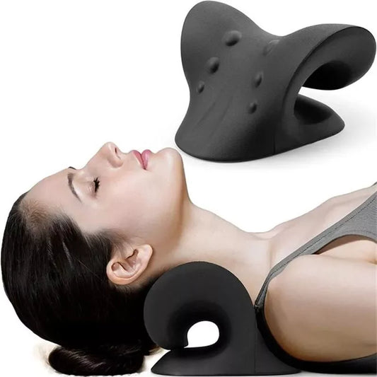 Neck And Shoulder Relaxer Cervical Chiropractic Traction