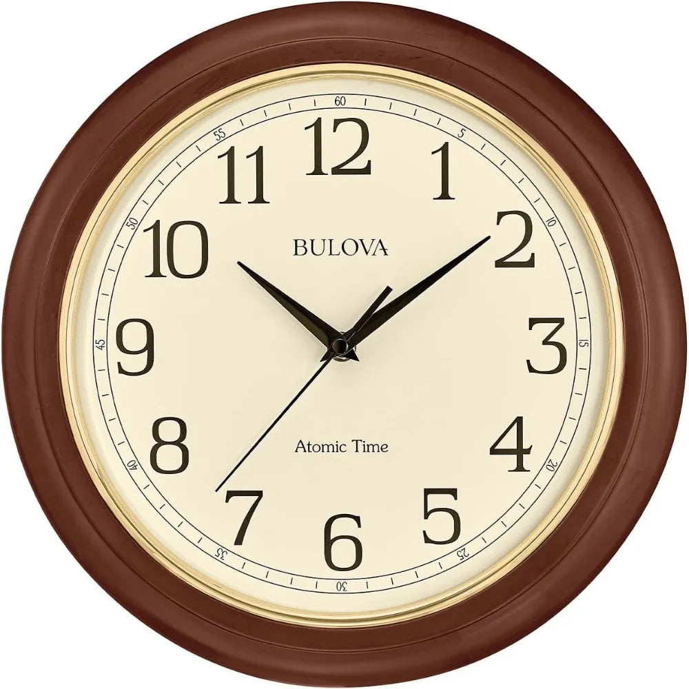 Bulova Atomic Time Wall Clock