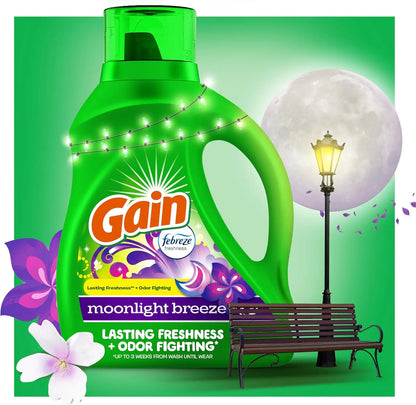 Liquid Laundry Detergent, Moonlight Breeze