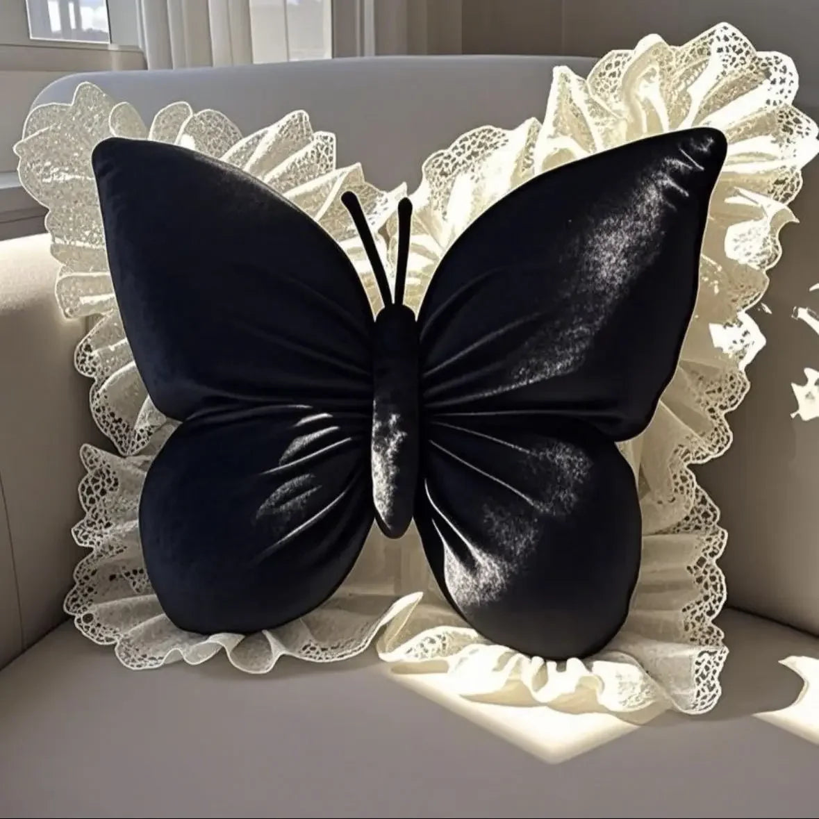 Cute Princess Butterfly Pillow