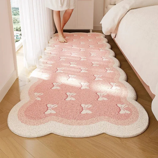 Pink Heart Carpet, Girl's Room Decoration