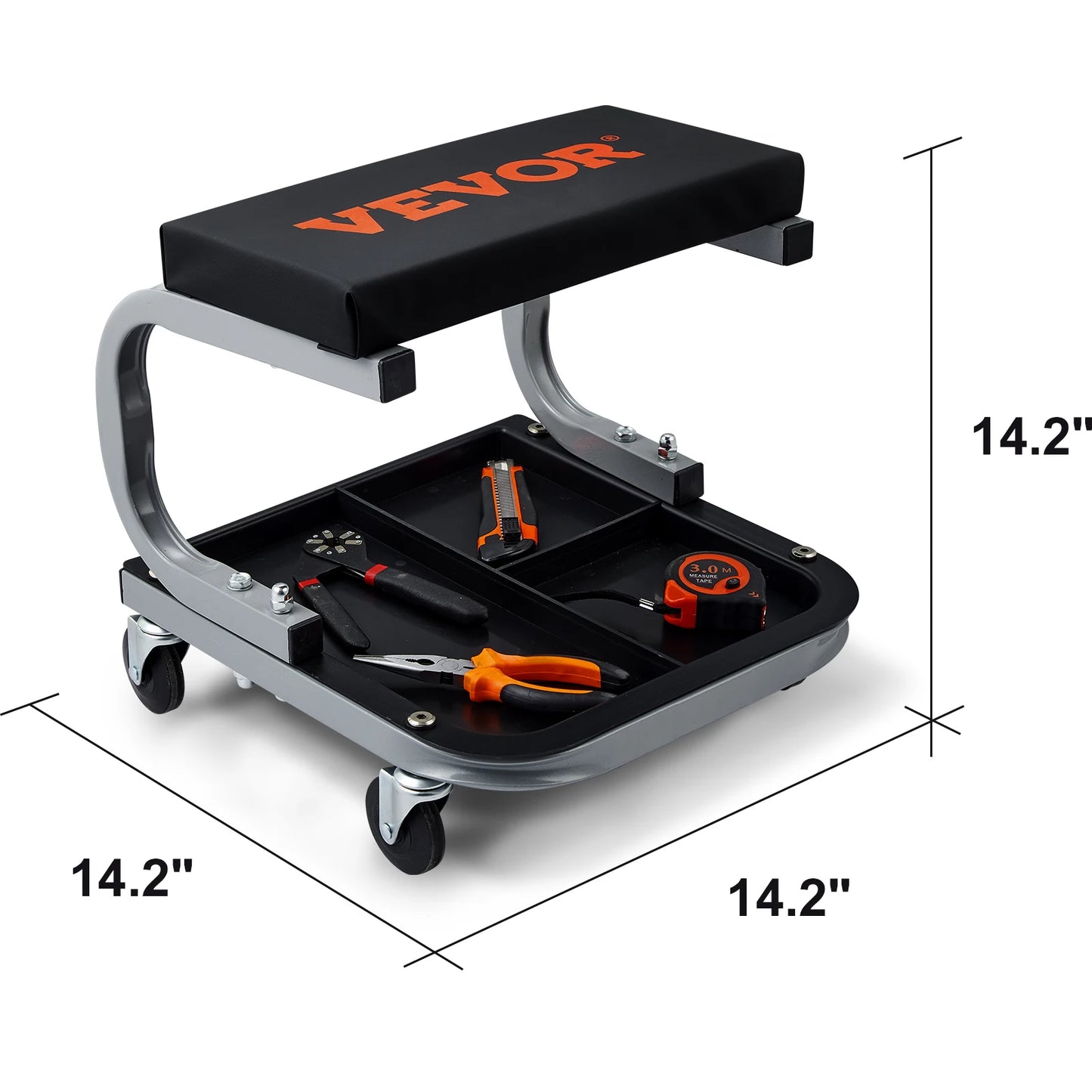 Mechanic Stool, 250lb Capacity