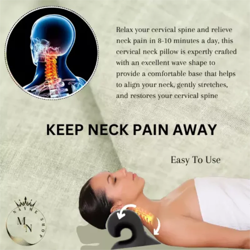 Neck And Shoulder Relaxer Cervical Chiropractic Traction