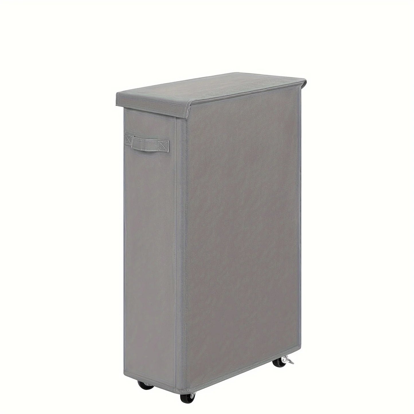 Laundry Basket with Wheels and Lid