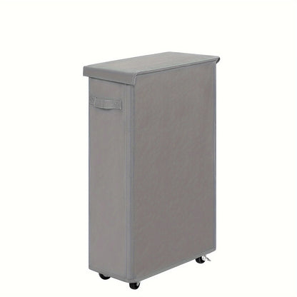 Laundry Basket with Wheels and Lid