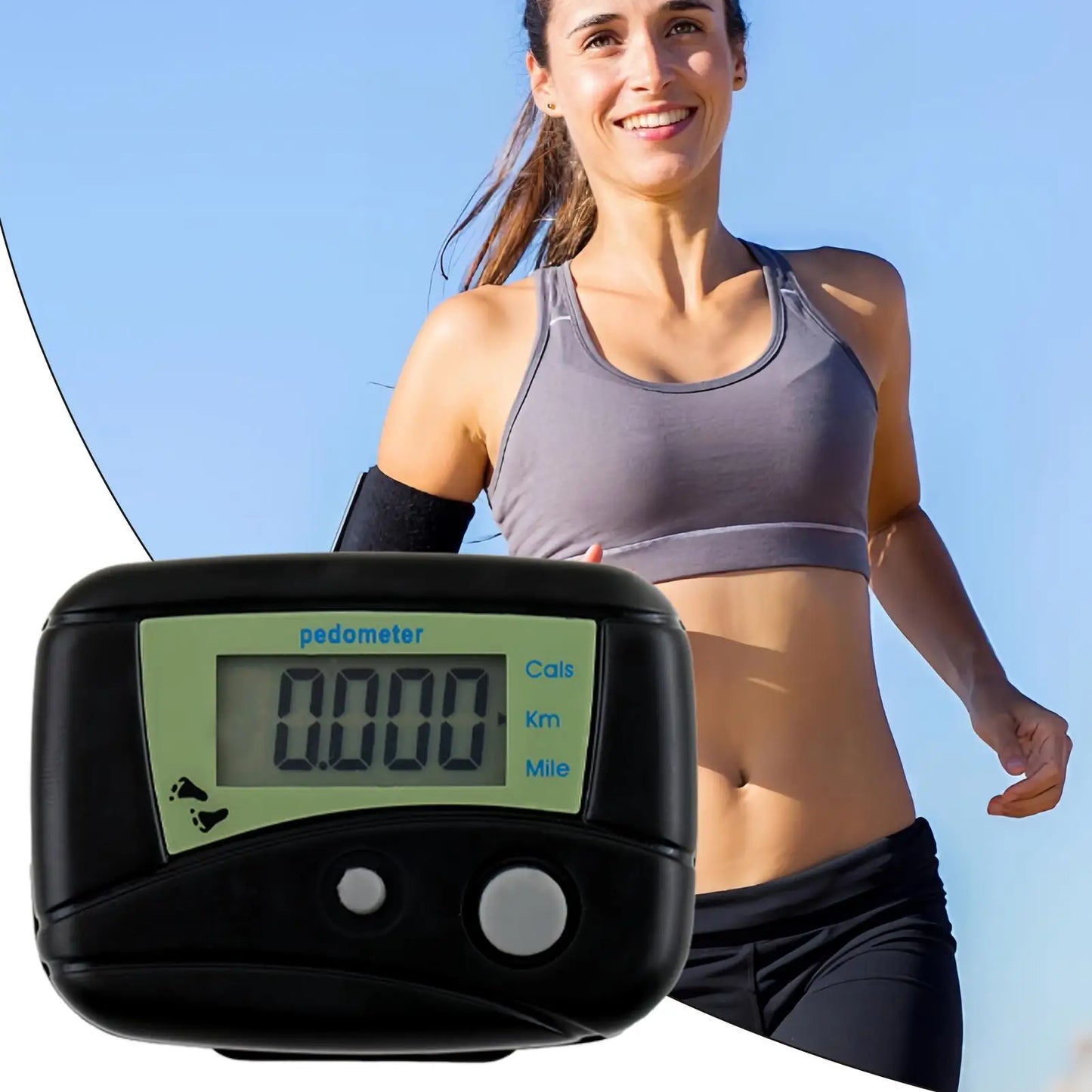 Pedometer Digital LCD Compact Movement Monitor