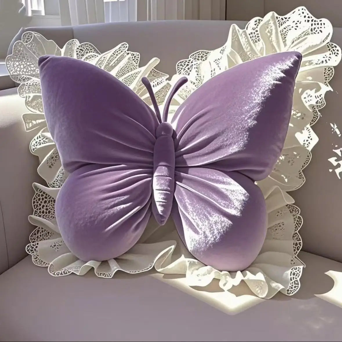 Princess Butterfly Pillow
