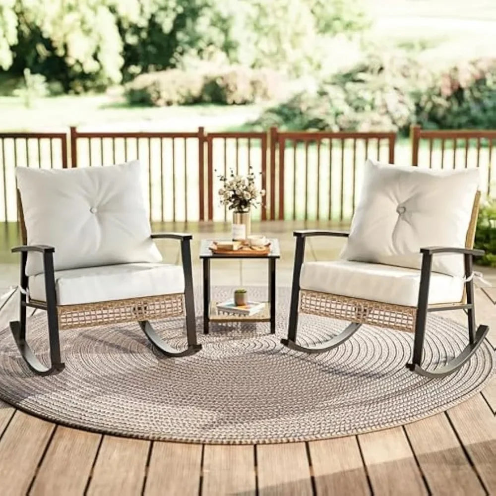 3 Piece Patio Furniture Set