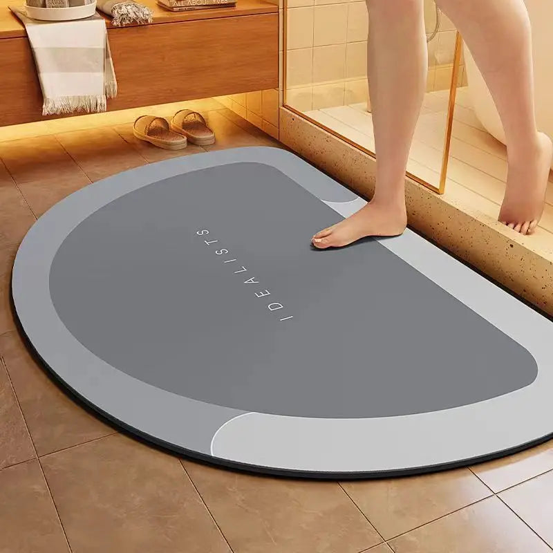 Bathroom Mat - Quick Drying, Non-Slip