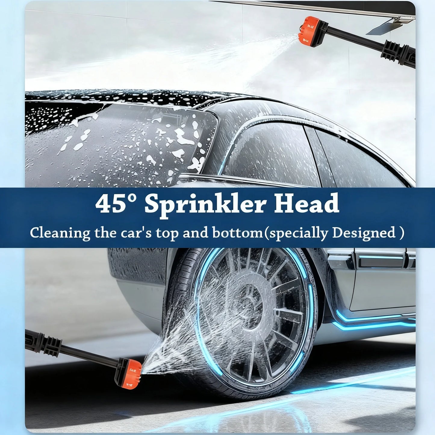 Electric Cordless Colorful High Pressure Car Wash