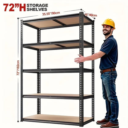 5-Tier Heavy Duty Shelving Unit