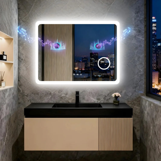 LED Bluetooth Bathroom Mirror