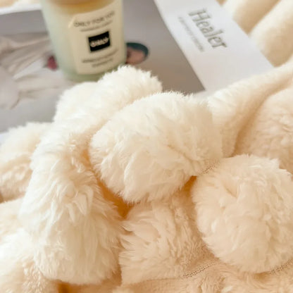 Luxurious Super Soft Faux Rabbit Fur Blanket