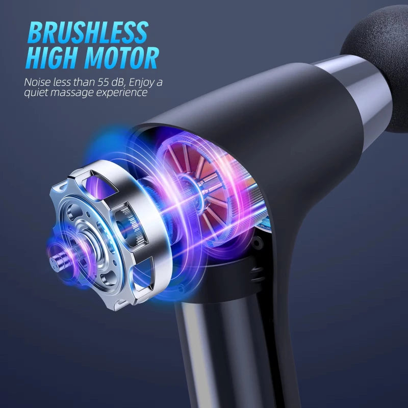 Fascia Gun Electric Impact Home Relaxation Muscle Massager