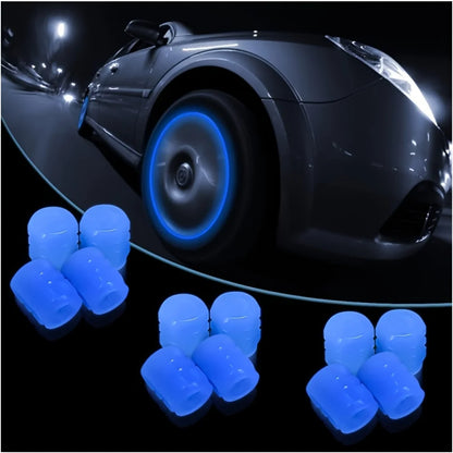 4pc. Fluorescent Valve Stem Covers