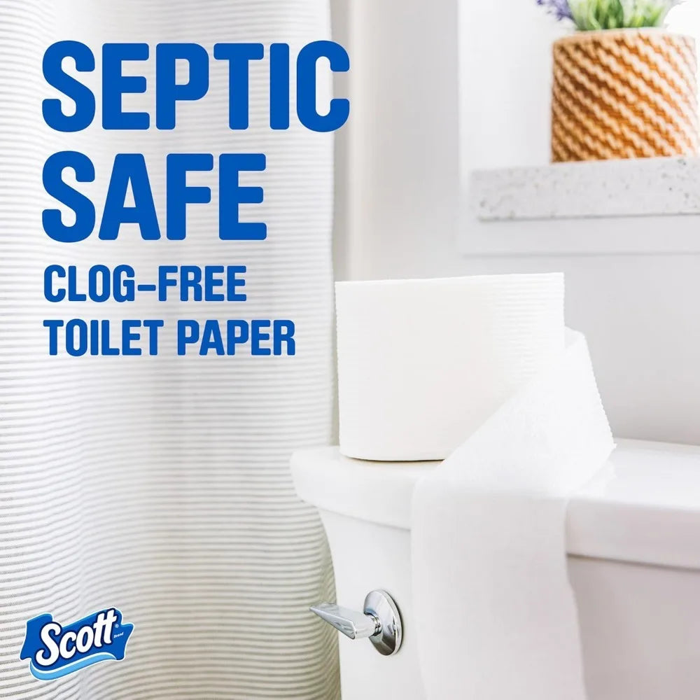 Scott Toilet Paper, 12 Double Rolls