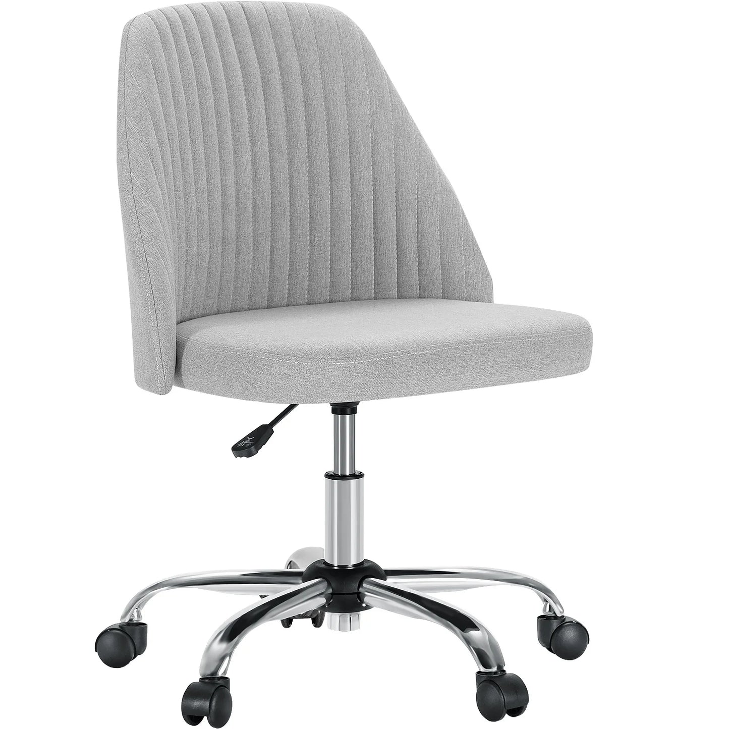 Armless Cute Vanity Swivel Chair
