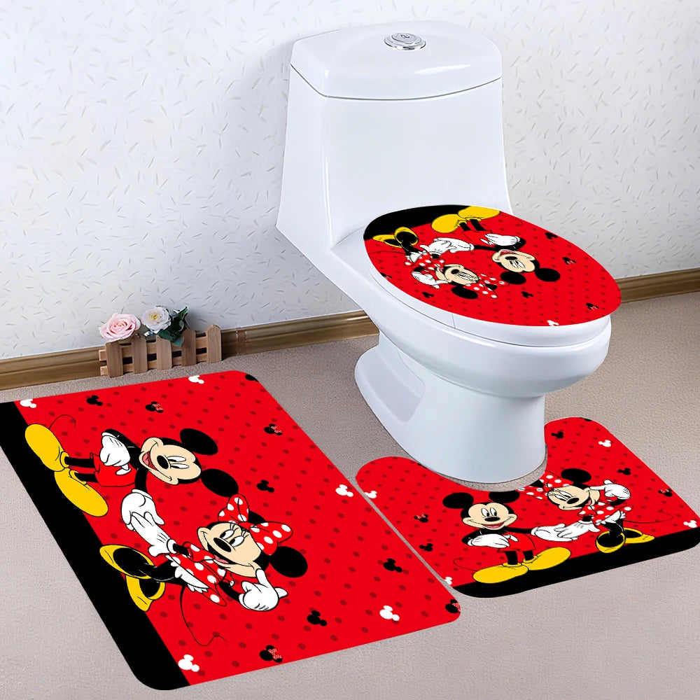 Disney Mickey Mouse Bathroom. 4pc. Set