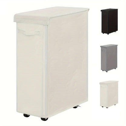 Laundry Basket with Wheels and Lid