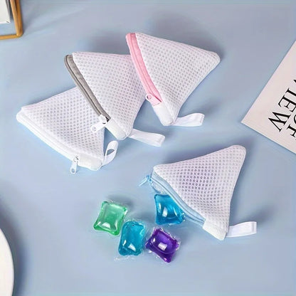 Laundry Sock & Small Item Storage Bags with Zipper Closure
