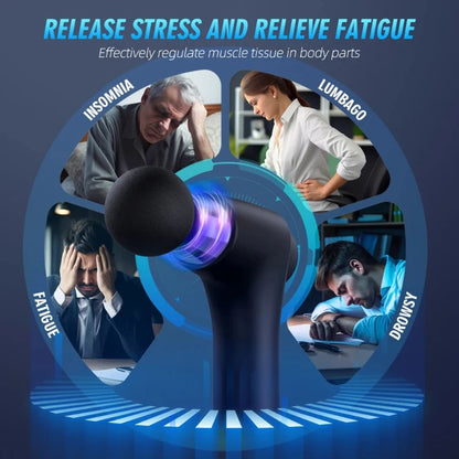Fascia Gun Electric Impact Home Relaxation Muscle Massager