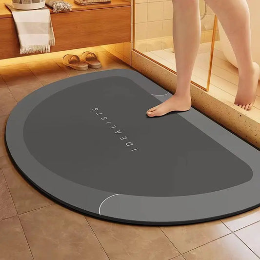 Bathroom Mat - Quick Drying, Non-Slip