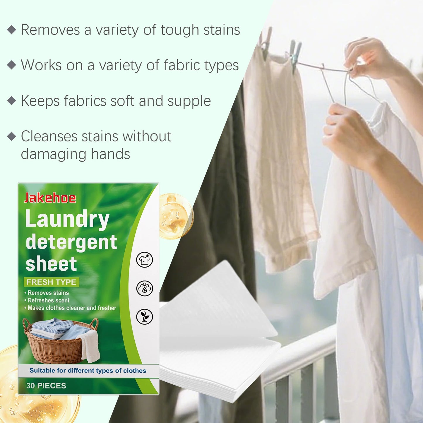 Laundry Detergent Sheets
