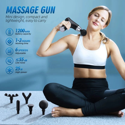 Fascia Gun Electric Impact Home Relaxation Muscle Massager