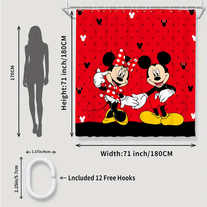 Disney Mickey Mouse Bathroom. 4pc. Set