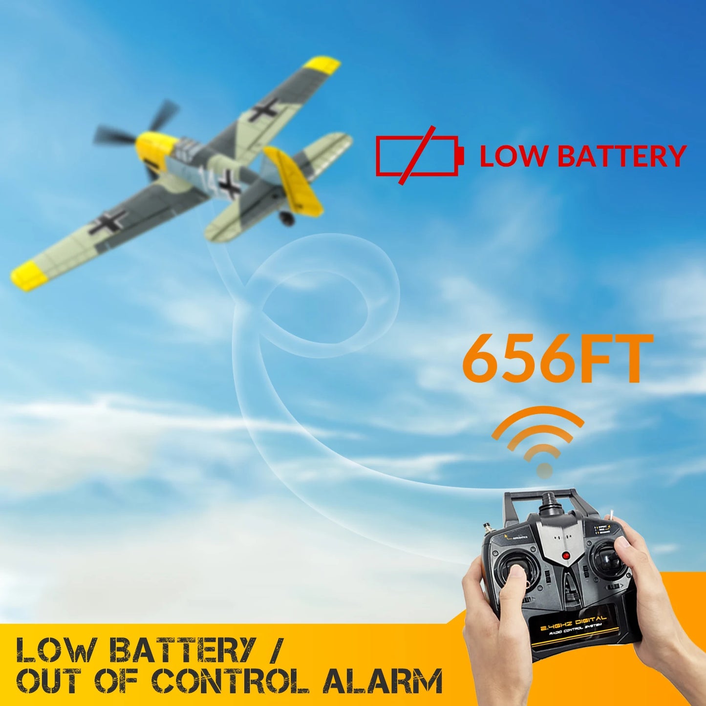 Remote Control Airplane BF109 Fighter