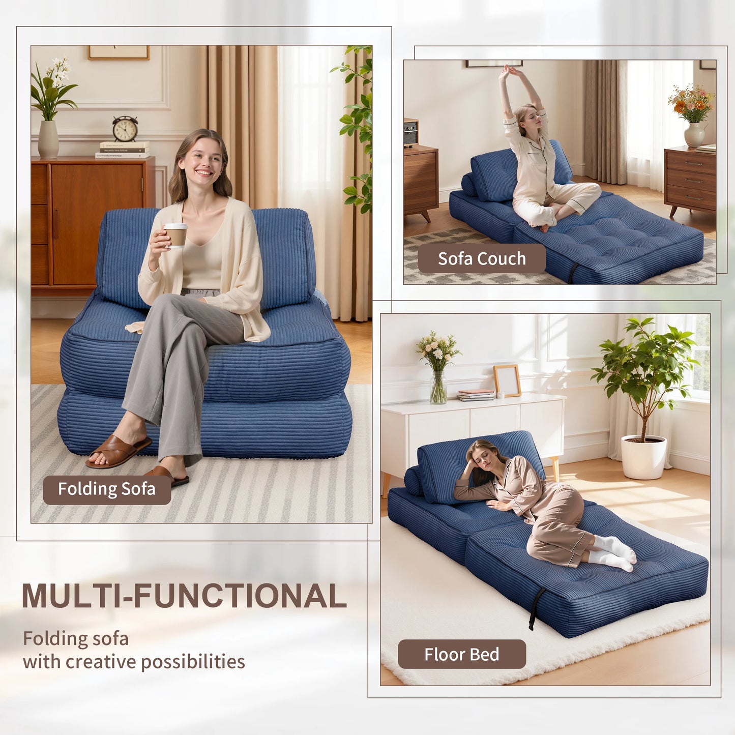 Convertible Floor Couch